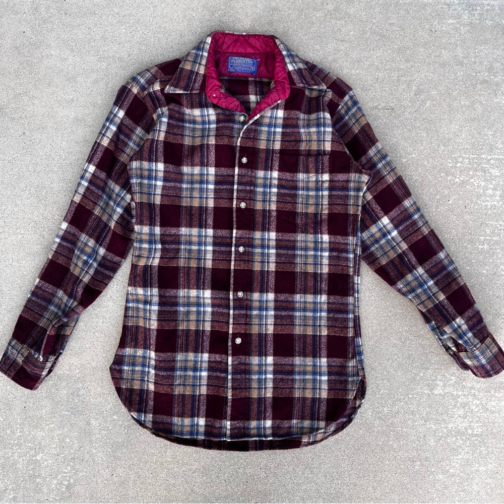 VTG Pendleton Wool Flannel
Chest 36
Length 28
Great Condition no stains or holes